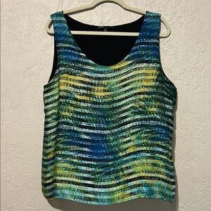 Chaus Multicolor Sleeveless Women's Top